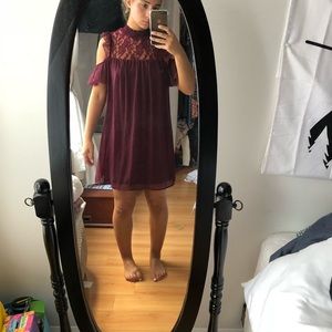 off the shoulder lace dress | MAKE AN OFFER |